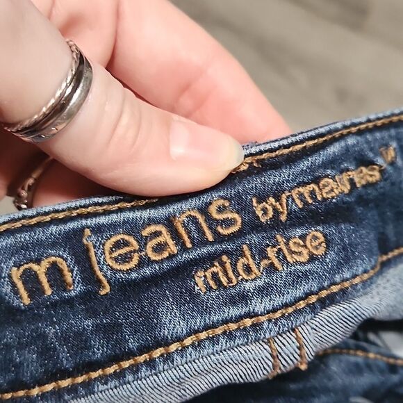 M Jeans by Maurices Skinny Raw Hem Jeans - Picture 4 of 7